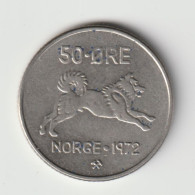 NORGE 1972: 50 Öre, KM 408 - Noorwegen