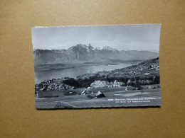 Sigriswil  Tschingel Und Aeschien Mit Blick Auf Stockhornkette 1954  (9816) - Sigriswil