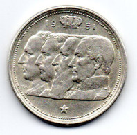 Piéce En Argent ...100 Frs De 1951.Belgique - 100 Franc