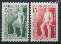 Finnland 370-371 (kompl.Ausg.) Postfrisch 1949 Finnische Arbeiterbewegung (10221521 - Nuevos