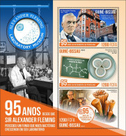 Guinea Bissau 2023, Fleming, Penicillin, Mushrooms, BF - Chemie