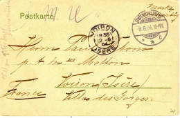 DEUTSCHLAND Brief Swinemunde, 9 Juni 1904 To France - (Swinoujscie, Polen) - Sonstige & Ohne Zuordnung