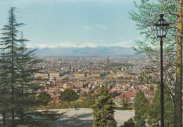 U4543 Torino - Panorama Della Città / Viaggiata 1966 - Multi-vues, Vues Panoramiques