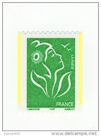 Lamouche TVP Vert De Roulette ITVF YT 3742a Avec Deux Demi-bandes Phospho . Superbe , Voir Le Scan . Cote YT : 5 € . - Unused Stamps