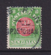 NEW ZEALAND  - 1902 Postage Due 1/2d  Used As Scan - Postage Due