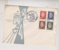 YUGOSLAVIA,1950 Zagreb TITO Set Nice. Cover - Covers & Documents