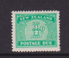 NEW ZEALAND  - 1939 Postage Due 1/2d Hinged Mint - Timbres-taxe