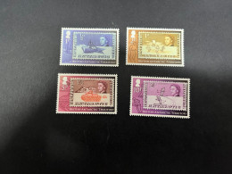 (stamp 8-12-2023) BAT (4 Mint Stamps) Stamp On Stamp - Unused Stamps