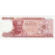 Grèce, 100 Drachmai, 1967-10-01, KM:196b, TTB+ - Greece