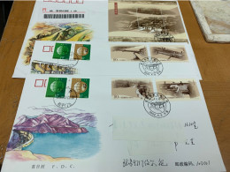 China Stamp Postally Used Cover 2002 Water-Control Hydroelectricity - 2000-2009