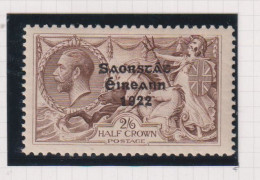 IRELAND  - 1925-28 Ovpt George V 2s6d Hinged Mint - Unused Stamps