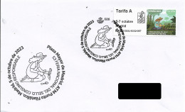 SPAIN. POSTMARK. NATIONAL STAMP FAIR. MADRID. RESPONSIBLE CONSUMPTION. 2023. ATM - Machines à Affranchir (EMA)