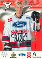 Autogramm Eishockey AK Steve Wilson Kölner EC Haie 00-01 KEC Köln Hannover Scorpions Belleville Kalamazoo Wings Kanada - Sports D'hiver