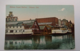 Ottawa, Ontario, Rideau Canal Harbor, Canada, 1913 - Ottawa