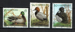 Luxembourg 2000 - YT 1453/1455 - Fauna, Duck, Canard, Eend, Ente - Usati