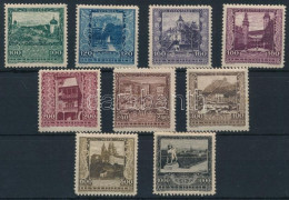 ** Ausztria 1923 Mi 433-441 (Mi EUR 150,-) (apró Rozsdafoltok / Small Stain) - Andere & Zonder Classificatie