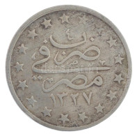 Egyiptom 1911. 1Q Cu-Ni "V. Mehmed" T:VF Patina Egypt 1911. 1 Qirsh Cu-Ni "Mehmed V" C:VF Patina Krause KM#306 - Ohne Zuordnung