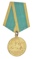 Szovjetunió 1956. "Szűzföldek Fejlesztéséért Érem" Aranyozott Fém Kitüntetés Mellszalagon T:1 Soviet Union 1956. "Medal  - Unclassified