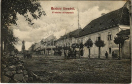 T3 1912 Arad, Újarad, Új-Arad, Aradul Nou; Uradalmi Sörcsarnok, Emlékmű, Gyógyszertár. Kapható Mayr Lajosnál / Beer Hall - Ohne Zuordnung