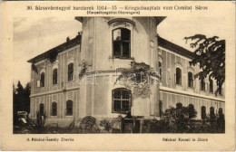 * T2/T3 Zboró, Zborov; Rákóczi Kastély. 30. Sáros Vármegyei Harcterek 1914-15. D.K.F.E. 1916. Fritz Antal Kiadása / Rákó - Non Classés