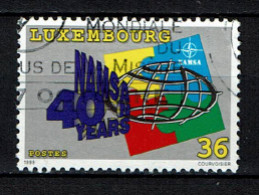 Luxembourg 1998 - YT 1415 - The 40th Anniversary Of NATO Maintenance And Supply Agency - Gebruikt