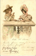 T2/T3 Ladies, 'Pariser Jugend' No. 1025, Litho (EK) - Non Classés