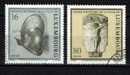 Luxembourg 1998 - YT 1407/1408 - Museum, Musée D'Histoire - Usados