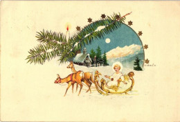 T2/T3 Christmas, Angel, Deer Sled S: K. Sávely D. (EK) - Ohne Zuordnung