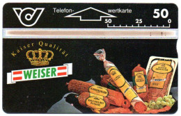 Saucisson  Charcuterie Télécarte Autriche Phonecard (F 203) - Austria