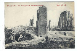 Lo-Reninge Noordschote   Panorama Du Village De Noordschoote  Mai 1918  PhoB - Lo-Reninge