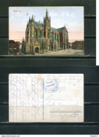 K14431)Ansichtskarte: Metz, Dom, Gelaufen 1916 - Lothringen