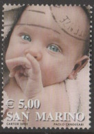2002 - SAN MARINO - I COLORI DELLA VITA / THE COLORS OF LIFE - USATO / USED - Used Stamps