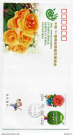 A43920)China 3010 - 3011 FDC - 1990-1999