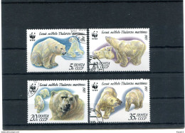 A51330)WWF: UDSSR 5694 - 5697 Gest. - Used Stamps