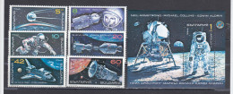 Bulgaria 1990 - Space, Mi-Nr. 3870/75 + Bl. 213A, MNH** - Neufs