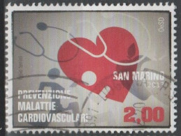 2013 - SAN MARINO - PREVENZIONE MALATTIE CARDIOVASCOLARI / PREVENTION OF CARDIOVASCULAR DISEASES. USATO - Usati