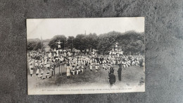 CARTE POSTALE CP ANIMÉ 36e CONCOURS DE GYMNASTIQUE OISE DEBUT 1900 - Gymnastique