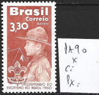 BRESIL PA 90 * Côte 0.50 € - Posta Aerea