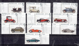 Nederland 2014 Nvph Nr 3155 - 3164, Mi Nr 3211 - 3220, Klassieke Auto's Louwman Museum - Gebraucht