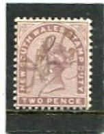 AUSTRALIA/NEW SOUTH WALES - DUTY STAMP  2d  USED - Gebraucht