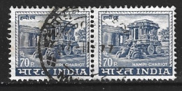 INDE. N°230 Oblitéré De 1967-9. Chariot Hampi. - Used Stamps
