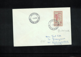 Norway 1965 Svalbard - Isfjord Radio Interesting Letter - Lettres & Documents