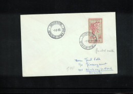 Norway 1965 Svalbard - Isfjord Radio Interesting Letter - Storia Postale