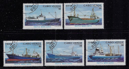 CABO VERDE 1980  SCOTT#422-426 USED - Islas De Cabo Verde