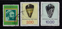 CABO VERDE 1983 SCOTT#468,469,478 USED - Cap Vert