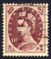 Great Britain Sc# 305 Used (b) 1952-1954 11p Queen Elizabeth - Used Stamps