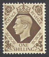 Great Britain Sc# 248 MNH 1939 1sh King George VI - Ungebraucht