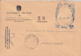 JUZGADO DE PAZ   PARACUELLOS DE LA VEGA     CUENCA 1979 - Franchise Postale