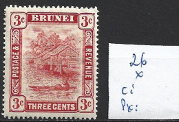 BRUNEÏ 26 * Côte 2 € - Brunei (...-1984)