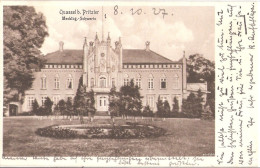 Gutshaus QUASSEL Bei Pritzier Nahe Hagenow Verwandtschaft Des Besitzers Sendet Grüße 10.10.1927 Orsstempel LÜBTHEEN - Hagenow